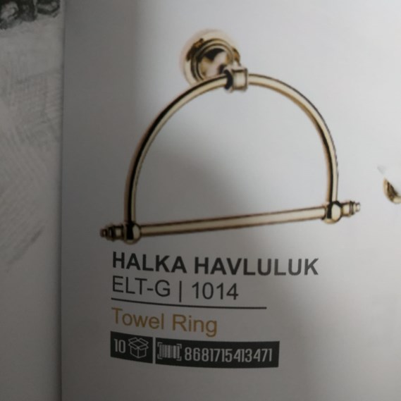 ELİT GOLD HALKA HAVLULUK | Banyo Dükkanım